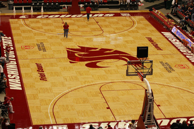 Friel Court at Beasley Coliseum - Washington State Athletics